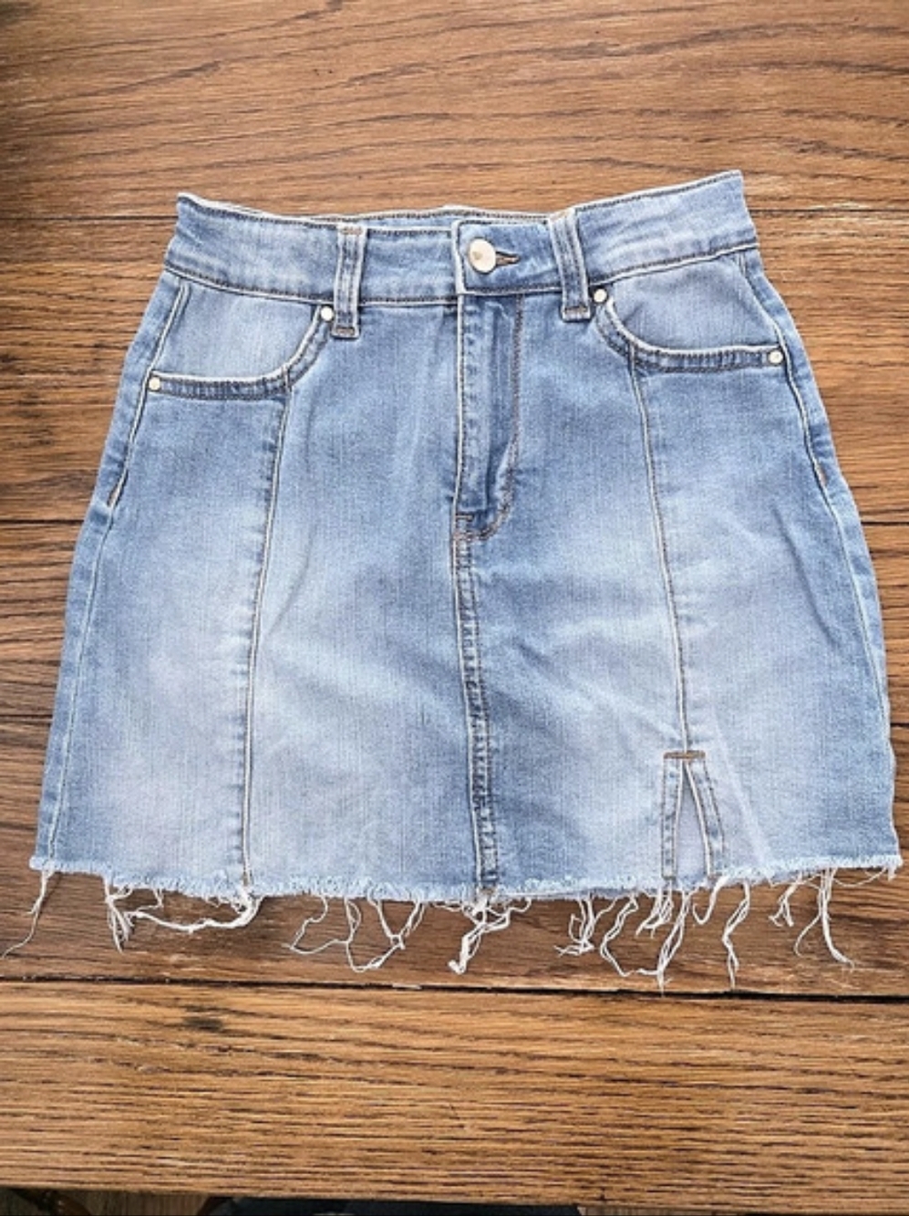 Wonder Nation Short Denim Jean Shorts in Blue Size Medium